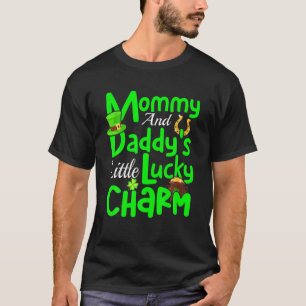 Camiseta Mamá del Día de San Patricio y papi tienen suerte