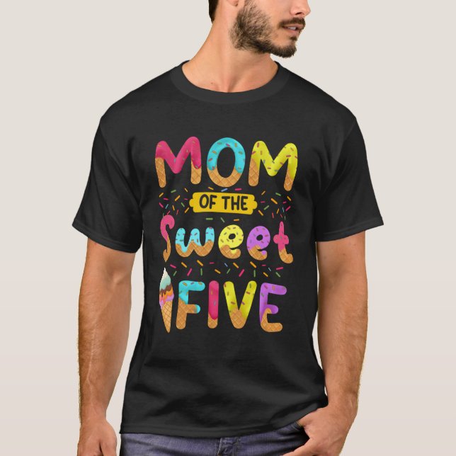 Camiseta Mamá Del Dulce Cinco Quinto Helado Py (Anverso)