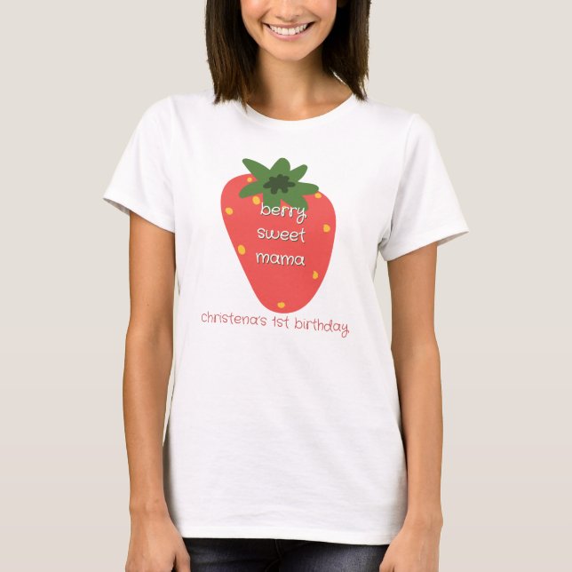 Camiseta Mamá del Dulce Uno de las Bayas (Anverso)