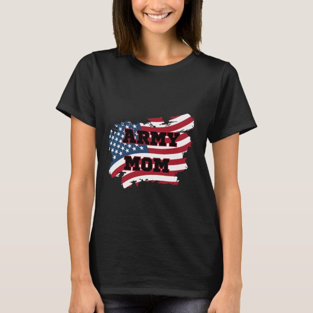 Camiseta Mamá del ejército (Anverso)