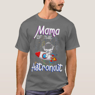 Camiseta Mamá Del Espacio Astronauta Tema Familia Cumpleaño