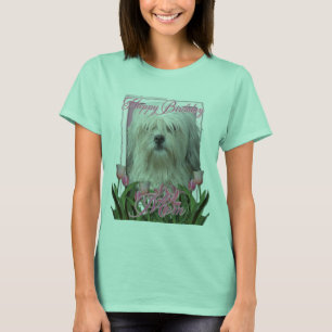 Camiseta Mamá del feliz cumpleaños - Lowchen