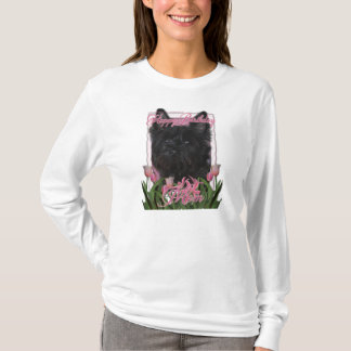 Camiseta Mamá del feliz cumpleaños - mojón - negro - Rosco
