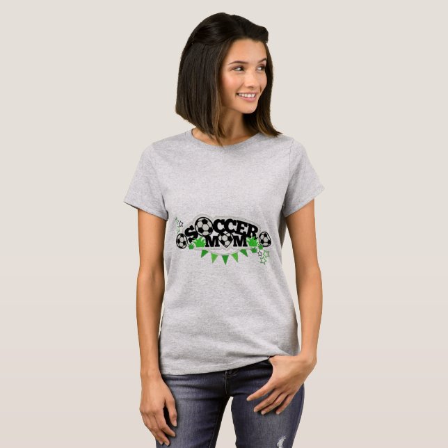Camiseta Mamá del Fútbol (Anverso completo)