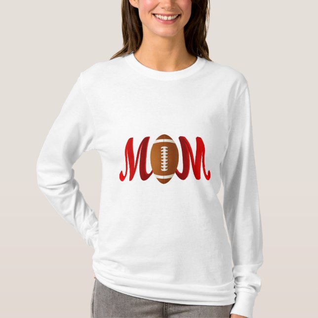Camiseta Mamá del fútbol (Anverso)