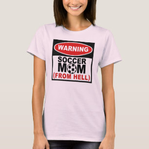 Camiseta Mamá del fútbol del infierno