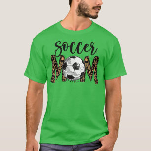 Camiseta Mamá del fútbol se divierte con mamá el día del pa