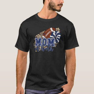 Camiseta Mamá Del Fútbol Y El Animador Leopardo