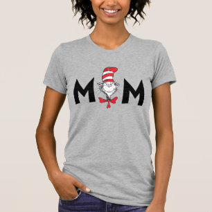 Camiseta Mamá del gato en el sombrero de Dr. Seuss