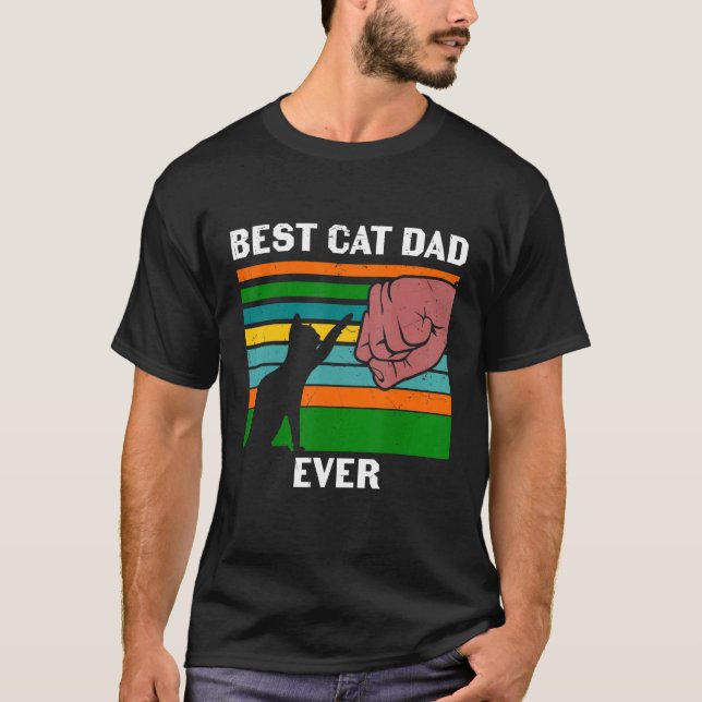 Camiseta Mamá del gato rescató animales rescate animal salv (Anverso)