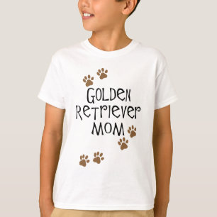 Camiseta Mamá del golden retriever