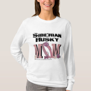 Camiseta MAMÁ del husky siberiano