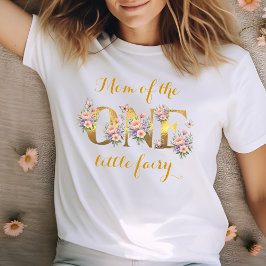 Camiseta Mamá del jardín de hadas cumpleaños 1