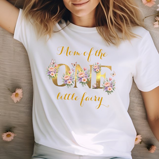 Camiseta Mamá del jardín de hadas cumpleaños 1 (Subido por el creador)