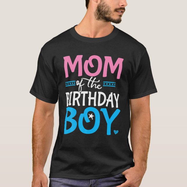 Camiseta Mamá Del Juego De Niños De Cumpleaños Tractor De C (Anverso)