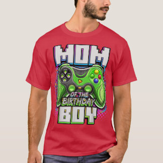 Camiseta Mamá del juego de video de natación del niño cumpl