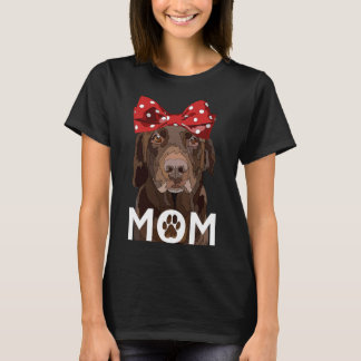 Camiseta Mamá del Laboratorio de Chocolate recuperadora de 