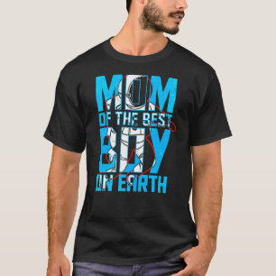 Camiseta Mamá Del Mejor Niño En El Espacio De Astronautas B