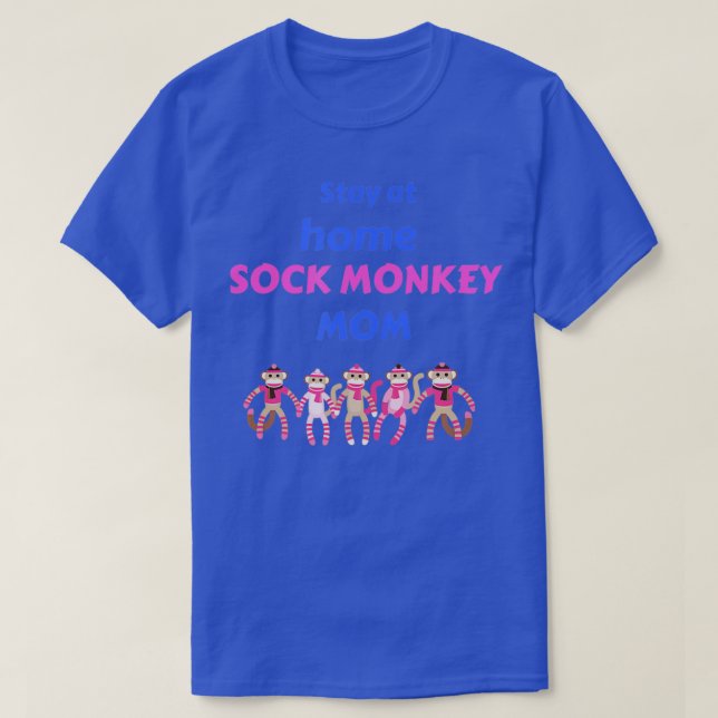 Camiseta Mamá del mono del sock - Regalo para fanáticos del (Diseño del anverso)