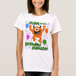 Camiseta Mamá del Monstruo del Cumpleaños