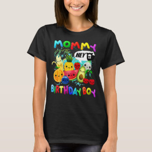 Camiseta Mamá Del Nacimiento Familia Fruta Cumpleaños P