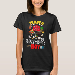 Camiseta Mamá Del Nacimiento Niño Granja Animales Barnyard 