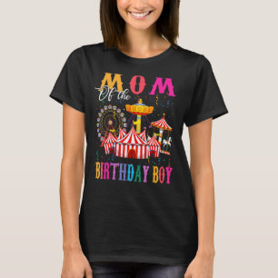 Camiseta Mamá Del Nacimiento Niño Ringmaster Circus Cumplea