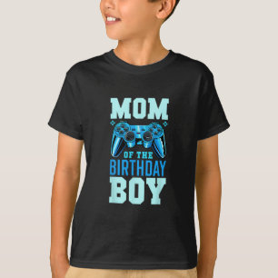 Camiseta Mamá Del Niño Cumpleañero Videojugador Coincidente