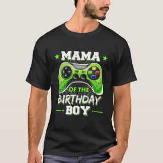 Camiseta Mamá Del Niño Cumpleaños Decoraciones Video Gamer