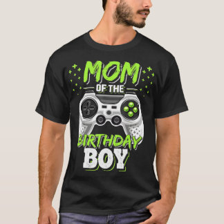 Camiseta Mamá del niño cumpleaños que coincide con el nacim
