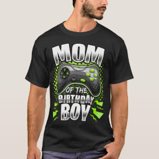 Camiseta Mamá del niño cumpleaños que coincide con el nacim