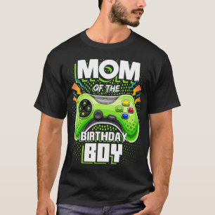 Camiseta Mamá del niño cumpleaños que coincide con el nacim
