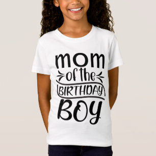 Camiseta Mamá del niño de cumpleaños