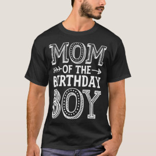 Camiseta Mamá del niño de cumpleaños Divertida Madre Famili