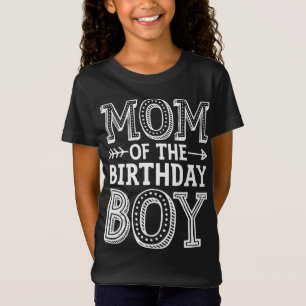 Camiseta Mamá del niño de cumpleaños Divertida Madre Famili