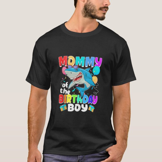 Camiseta Mamá del niño de cumpleaños Fiesta de matrimonio S (Anverso)