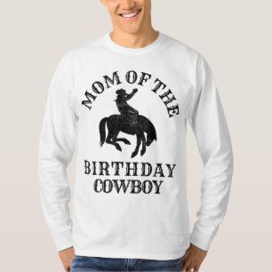 Camiseta Mamá del niño de cumpleaños - Fiesta de rodeo occi
