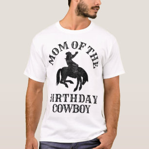 Camiseta Mamá del niño de cumpleaños - Fiesta de rodeo occi