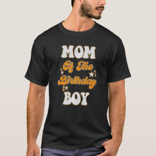 Camiseta Mamá del niño de cumpleaños, la divertida madre de