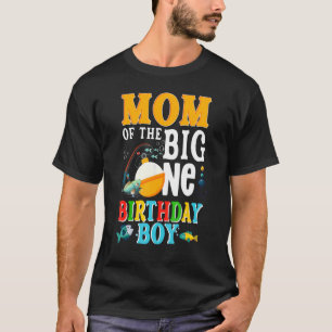 Camiseta Mamá Del Niño De Cumpleaños O Aliado De Pescado Un