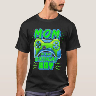 Camiseta Mamá Del Niño De Cumpleaños Que Coincide Con El Na