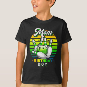 Camiseta Mamá Del Niño De Cumpleaños Que Coincide Con La Bo