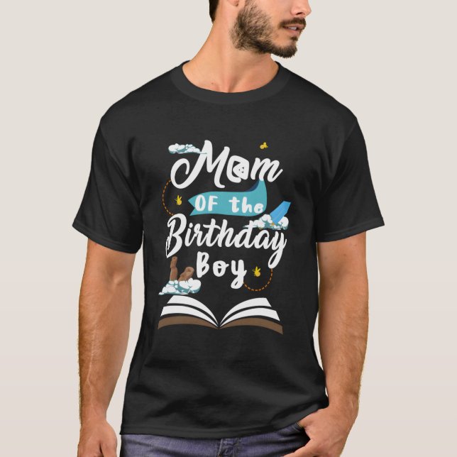 Camiseta Mamá Del Niño De Cumpleaños Tema Atlantis Parte Fa (Anverso)