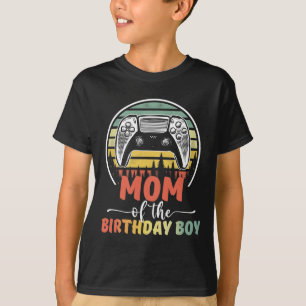 Camiseta Mamá Del Niño De Cumpleaños Videocamenta Familia