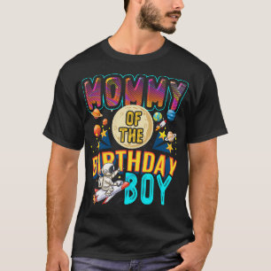 Camiseta Mamá Del Niño Nacimiento Madre Regalo Astronauta B