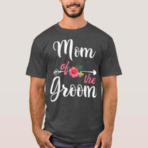 Camiseta Mamá del novio para las mujeres, madre del partido