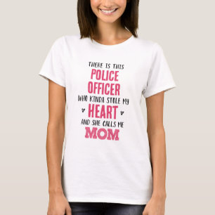Camiseta Mamá del oficial de policía
