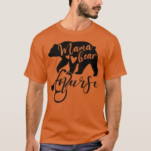 Camiseta Mamá del oso madre madre madre madre madre enferme