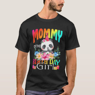 Camiseta Mamá Del Panda Unicorn
