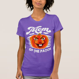 Camiseta Mamá del parche - Funny Spooky Pumpkin Halloween